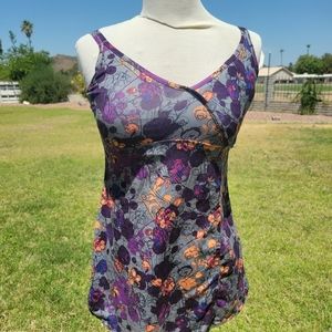 R.E.I women's active fitness top size small purple